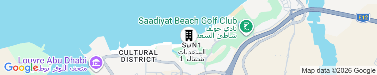 Map for The St. Regis Saadiyat Island Resort, Abu Dhabi