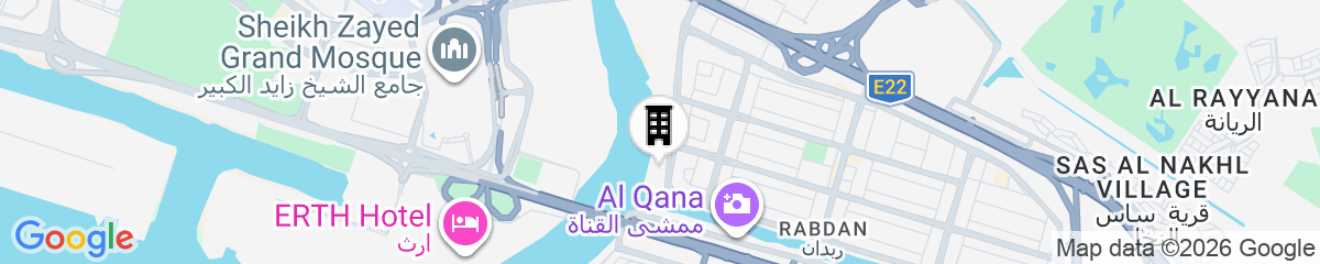 Map for Shangri-La, Qaryat Al Beri, Abu Dhabi