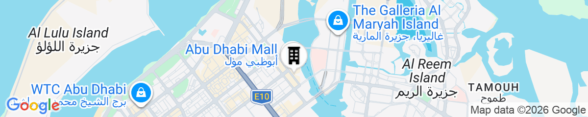 Map for Beach Rotana
