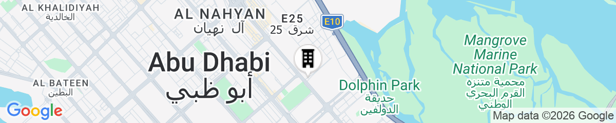Map for Dusit Thani Abu Dhabi