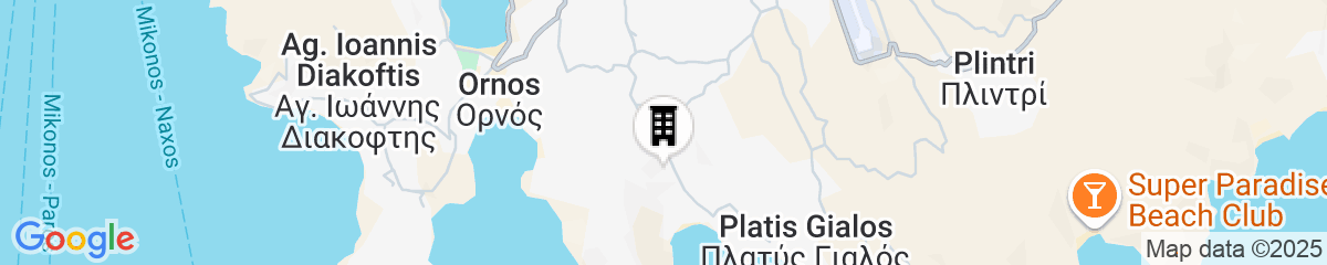 Map for Calma Suites Mykonos