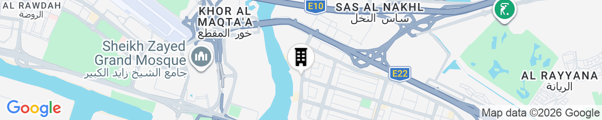 Map for Traders Hotel, Qaryat Al Beri