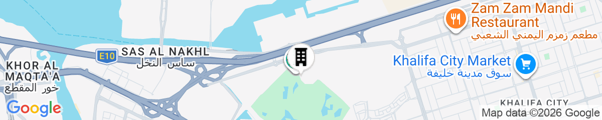 Map for VOGO Abu Dhabi Golf Resort & Spa