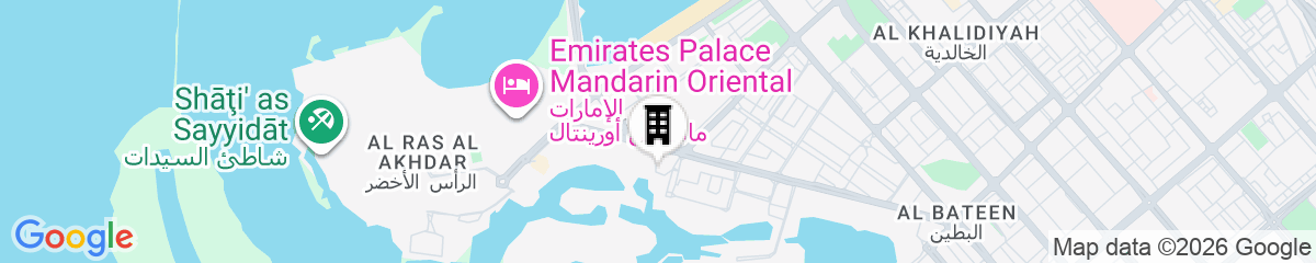 Map for InterContinental Abu Dhabi by IHG