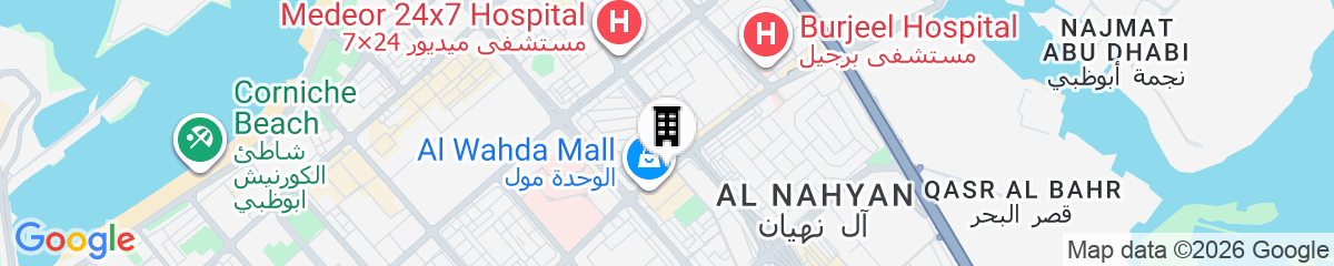 Map for Grand Millennium Al Wahda