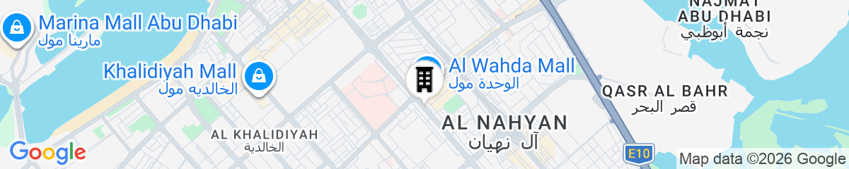 Map for Al Rawda Arjaan by Rotana