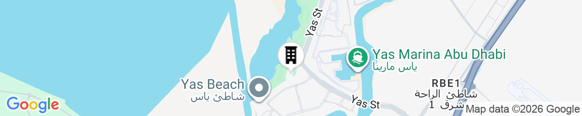 Map for Crowne Plaza Abu Dhabi Yas Island by IHG