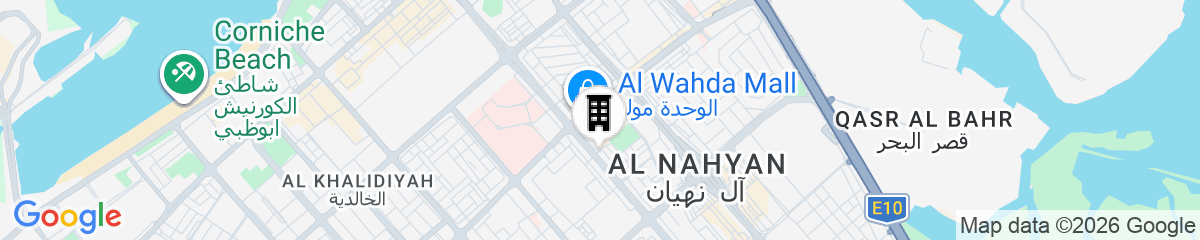 Map for Centro Al Manhal by Rotana