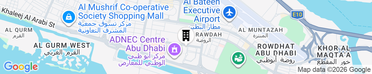 Map for Aloft by Marriott Abu Dhabi