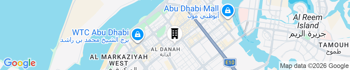 Map for Copthorne Downtown Abu Dhabi
