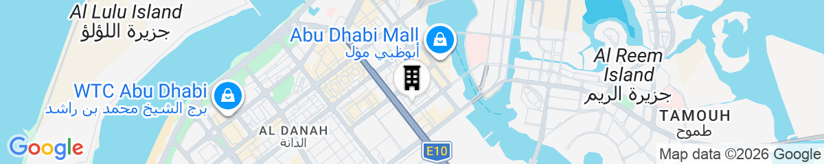 Map for Ramada by Wyndham Abu Dhabi Downtown