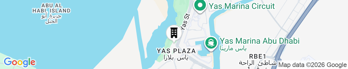 Map for Yas Plaza Bay