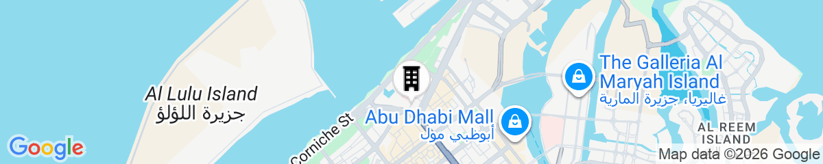 Map for Hawthorn Suites by Wyndham Abu Dhabi City Centre