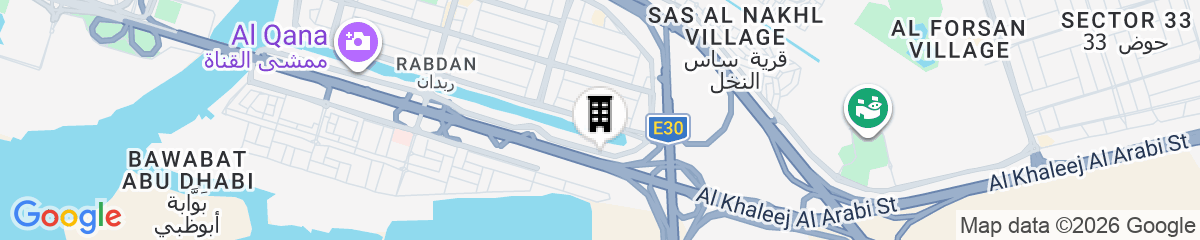 Map for ibis Abu Dhabi Gate