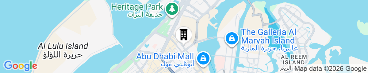 Map for Hala Arjaan by Rotana