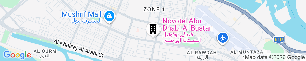 Map for Aparthotel Adagio Abu Dhabi Al Bustan