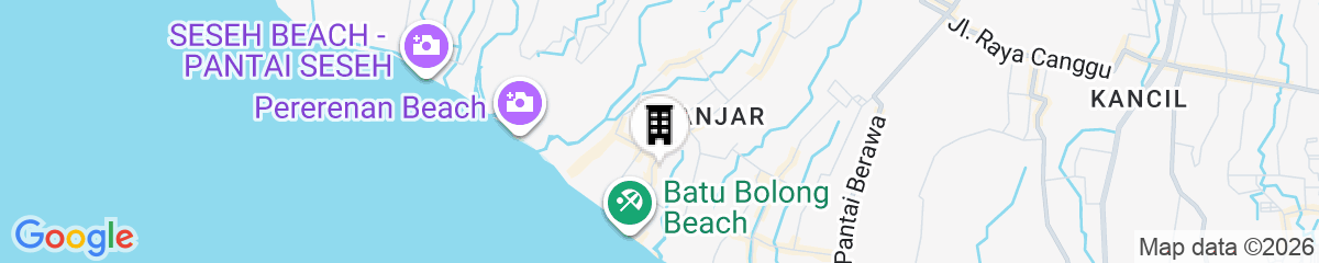 Map for Larose Villas and Boutique Camp