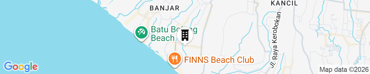 Map for Berawa Village Managed by CPM Bali