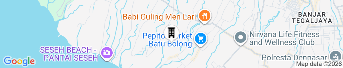 Map for PONDER Bali