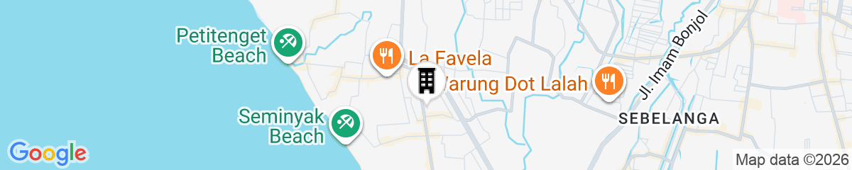 Map for Tanaga Coliving