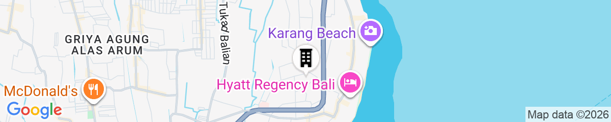 Map for Emy Sanur