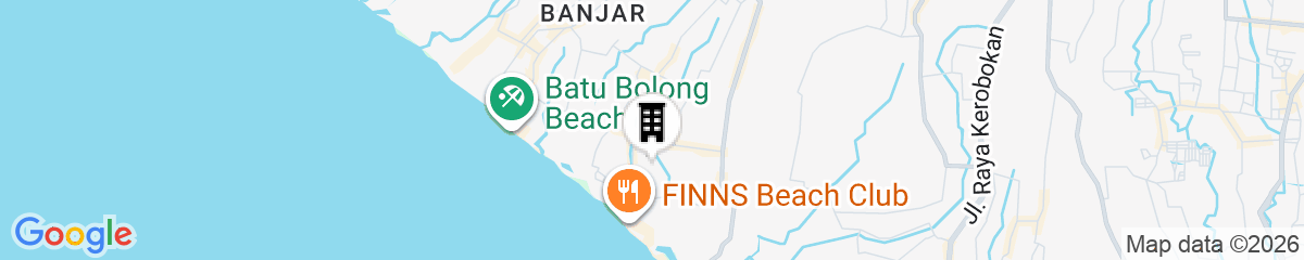 Map for Casa Amarta Canggu - Boutique Loft & Detox Spa
