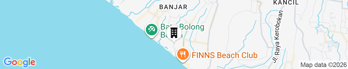 Map for Citadines Berawa Beach Bali Resort