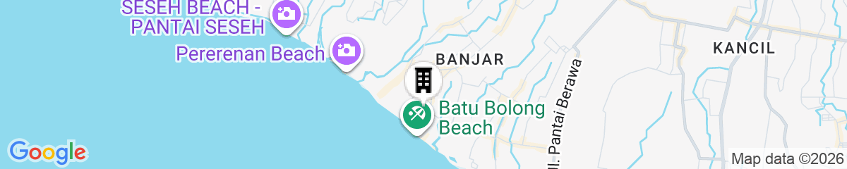 Map for The Soul House Bali
