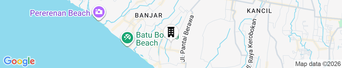Map for The Cruise Managed by CPM Bali