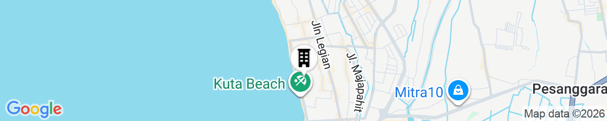 Map for Coast Boutique Apartments