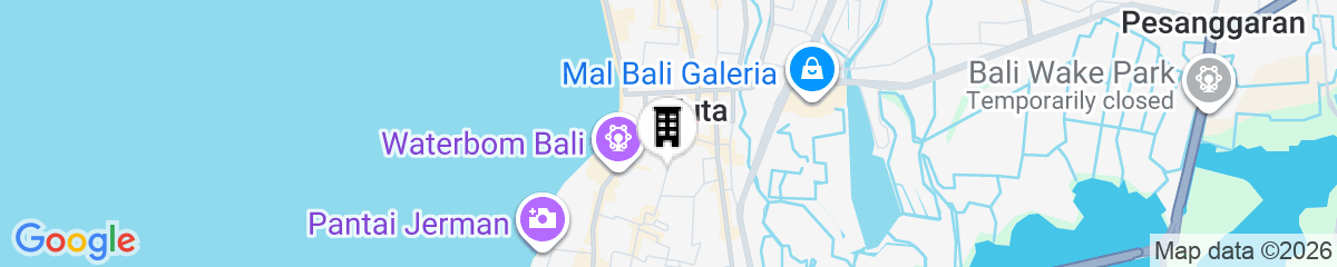 Map for Kuta Ardenia Residence