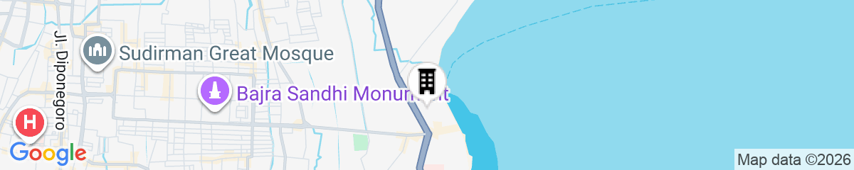 Map for Griya Shanti Suites