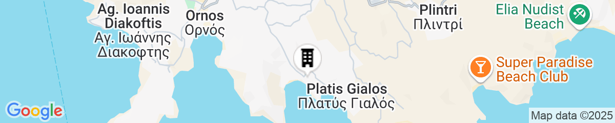 Map for Kamari Hotel