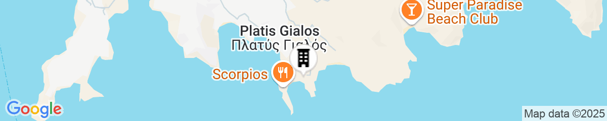 Map for Zephyros Hotel