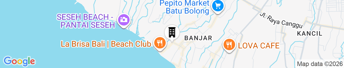 Map for Caroline Hostel