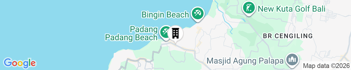 Map for Mad Monkey Uluwatu