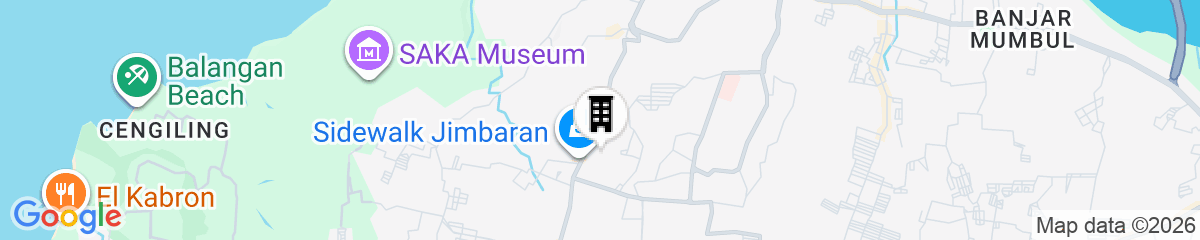 Map for Mora Residence Jimbaran