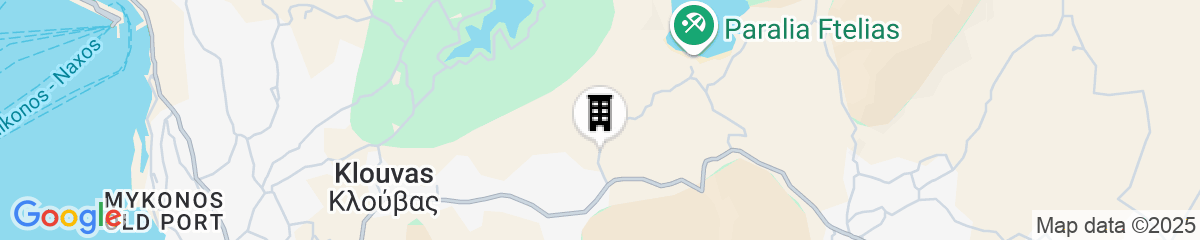 Map for Ftelia Bay Boutique Hotel Mykonos