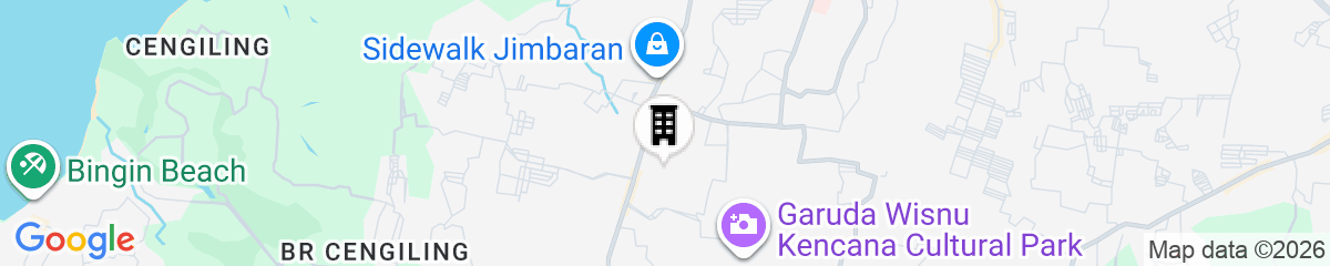 Map for Tattva Uluwatu, Surf & Yoga