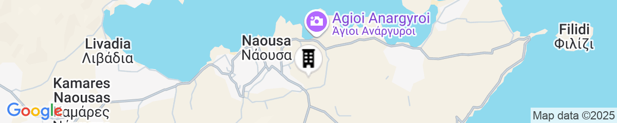 Map for Mr & Mrs White Paros