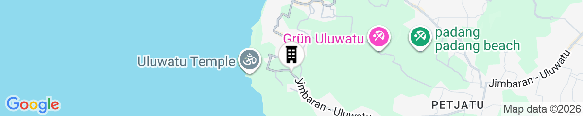 Map for The Pande Hill Homestay