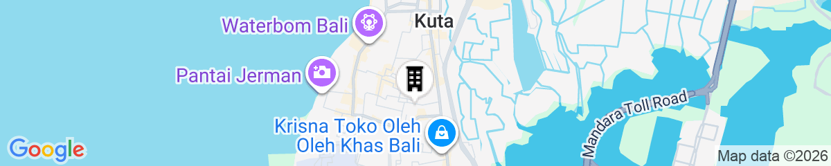 Map for Graha Wedha Kuta