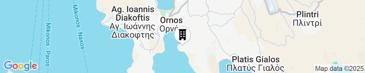 Map for Santa Marina, a Luxury Collection Resort, Mykonos