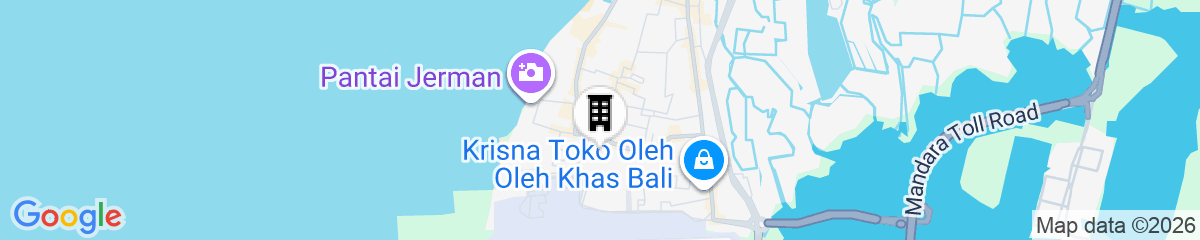 Map for Sari Buana Bed & Breakfast
