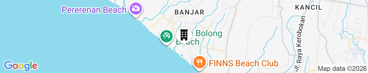 Map for Villa Del Mar Canggu