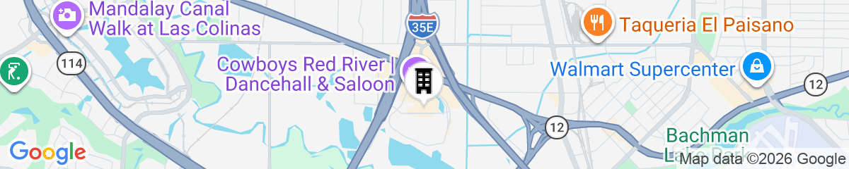 Map for Holiday Inn Express & Suites Dallas NW HWY - Love Field by IHG