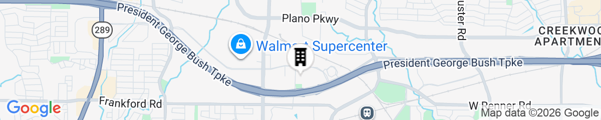 Map for Residence Inn by Marriott Dallas Plano/Richardson at Coit Rd