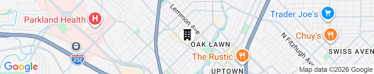 Map for Warwick Melrose Dallas