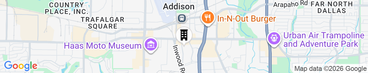 Map for Holiday Inn Express & Suites Dallas North - Addison by IHG
