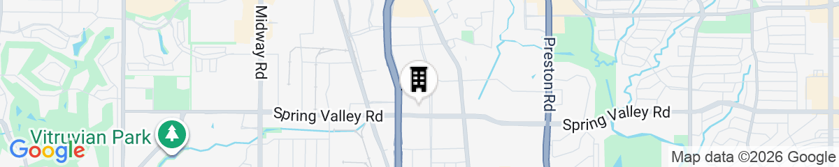 Map for Hyatt Place Dallas-North/by the Galleria
